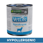 VetLife Hypoallergenic- Fish & Potato Dog Wet Food